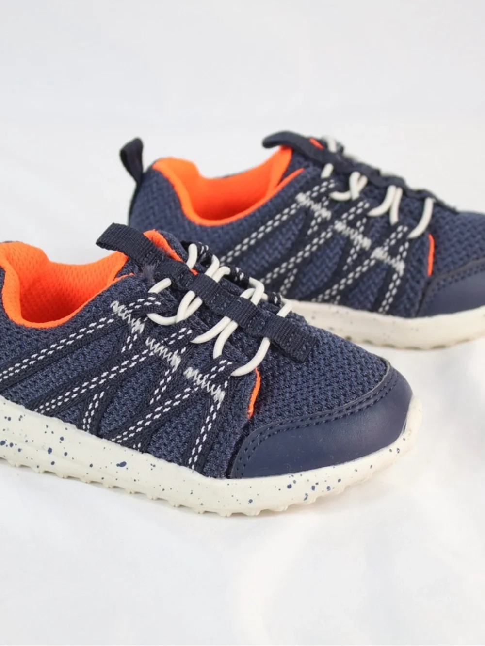 Carter's‎ Navy Hopkins Toddler Sneakers Shoes Boys Size 6